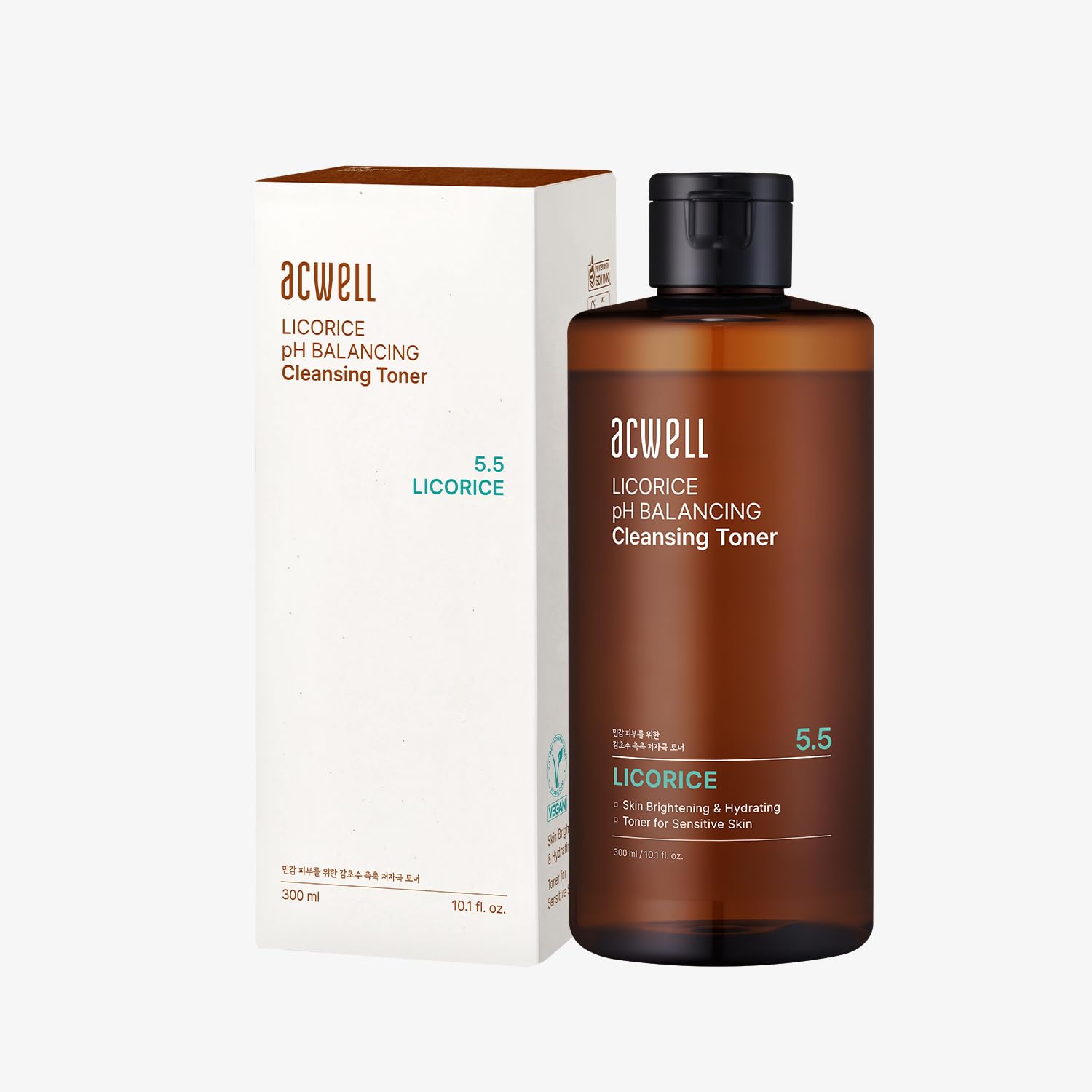 ACWELL Licorice pH Balancing Cleansing Toner - 300ml